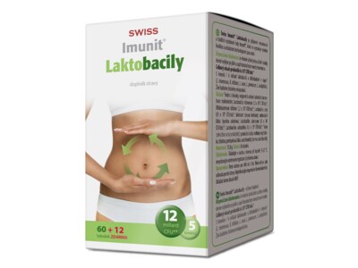 Imunit SWISS Laktobacily 60+12 tobolek