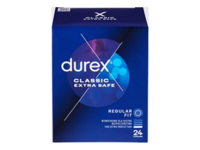 Durex Classic Extra Safe prezervativ 24 ks
