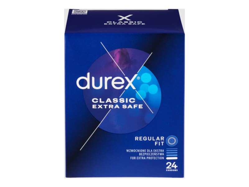 Durex Classic Extra Safe prezervativ 24 ks