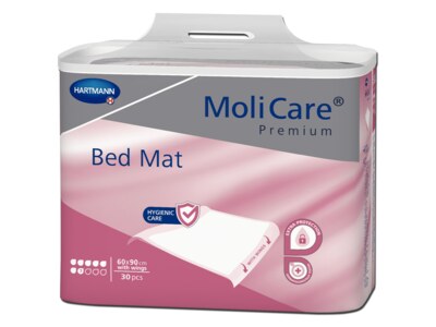 MoliCare Premium Bed Mat Inkontinenční podložky se záložkami 7 kapek 60x90 cm c30 ks MoliCare Premium Bed Mat Inkontinenční podložky se záložkami 7 kapek 60x90 cm c30 ks