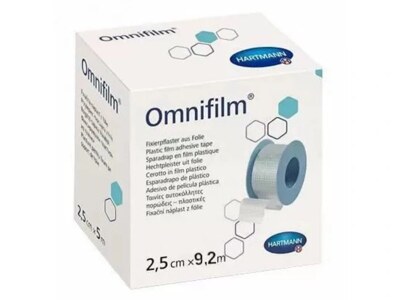 Omnifilm Fixační náplast z porézní fólie 2,5 cm x 9,2 m 1 ks