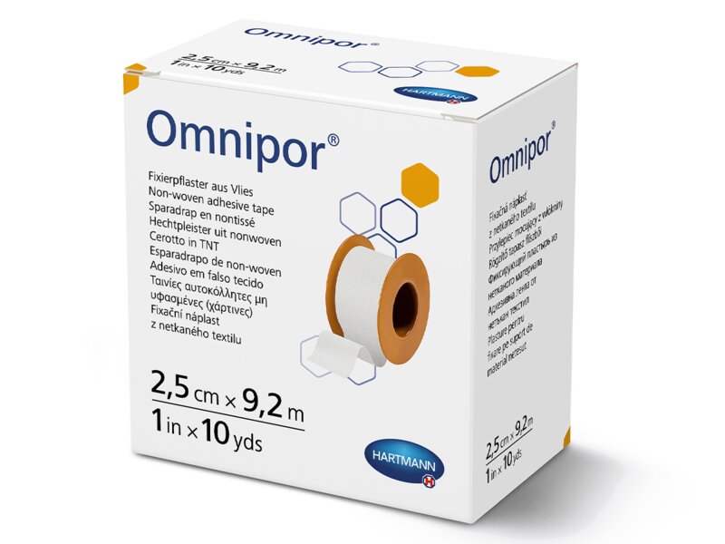 Omnipor Fixační náplast z netkaného textilu 2,5 cm x 9,2 m 1ks