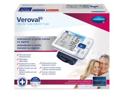 Veroval Tonometr digitální zápěstní 1 ks Veroval Tonometr digitální zápěstní 1 ks