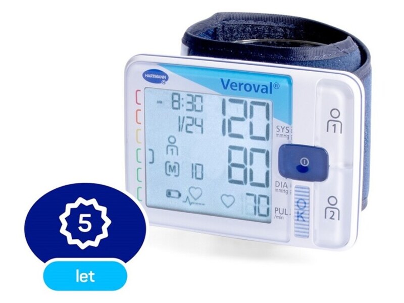 Veroval Tonometr digitální zápěstní 1 ks