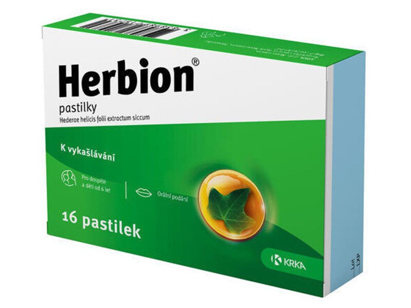 Herbion 16 pastilek