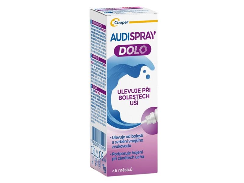 Audispray Dolo ušní kapky 7 g