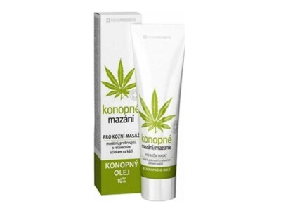 Konopné mazání 10 % 100 ml