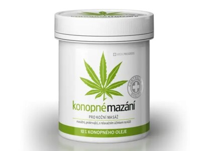 Konopné mazání 10 % 250 ml Konopné mazání 10 % 250 ml