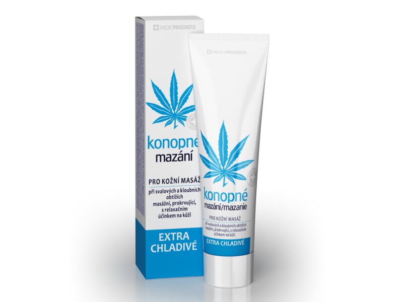 Konopné mazání Extra chladivé 100 ml Konopné mazání Extra chladivé 100 ml