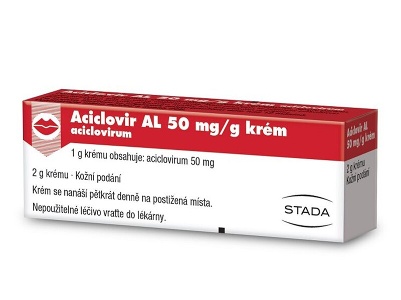 Aciclovir AL 50 mg/g krém 2 g