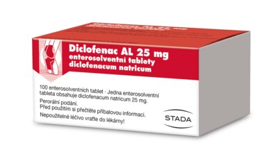 Diclofenac AL 25 mg 100 tablet Diclofenac AL 25 mg 100 tablet
