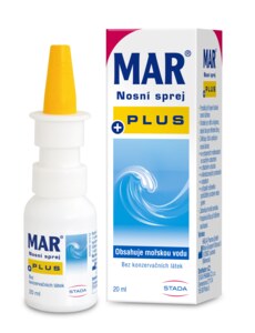 MAR Plus nosní sprej Mořská voda s dexpanthenolem 20 ml