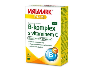 Walmark B-Komplex Plus s vitamínem C 30 tablet