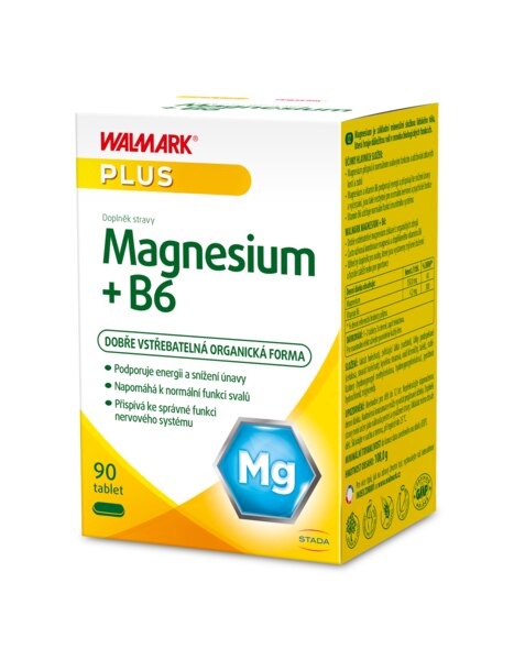 Walmark Magnesium + B6 90 tablet