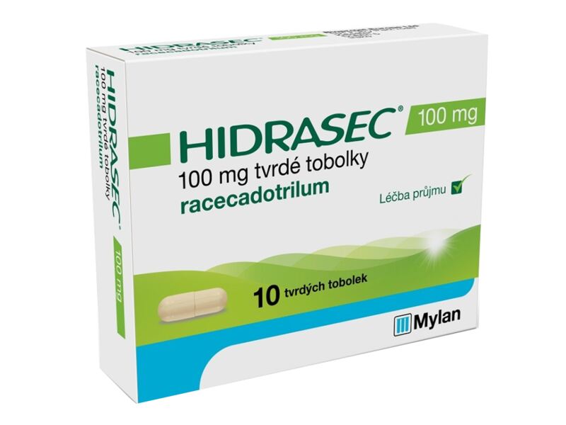Hidrasec 100 mg 10 tobolek