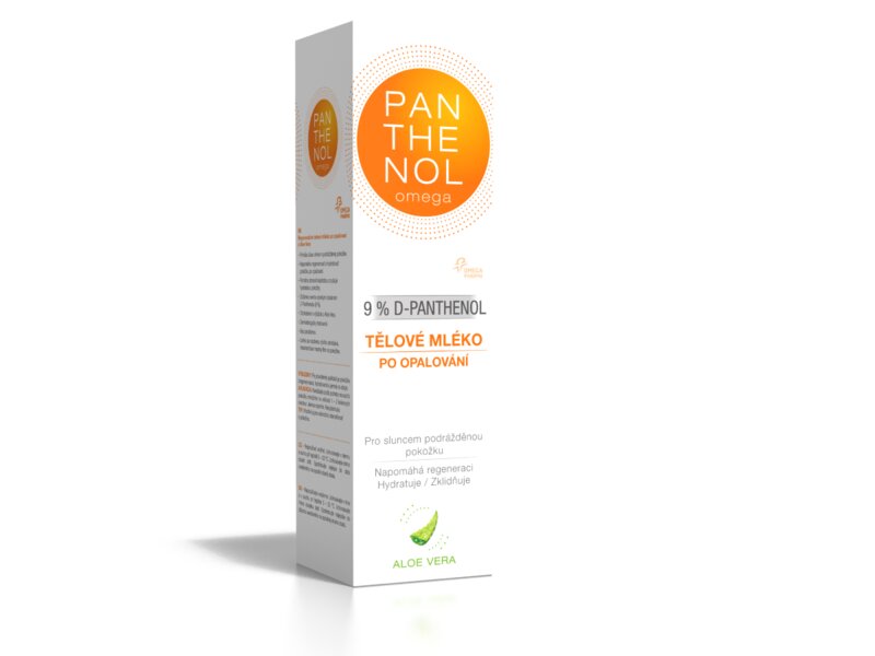Panthenol Omega Tělové mléko Aloe vera 9% 250 ml