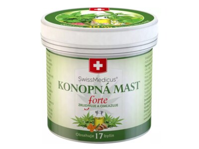 Herbamedicus Konopná mast 125 ml Herbamedicus Konopná mast 125 ml
