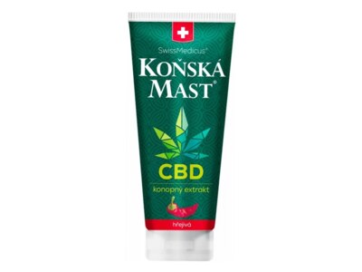 Herbamedicus Koňská mast s CBD hřejivá 200 ml