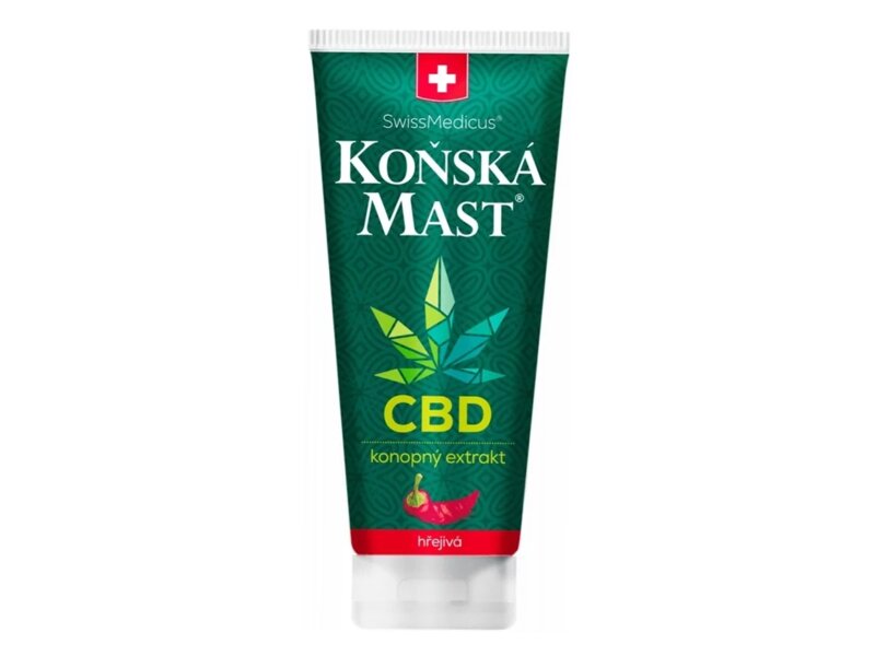 Herbamedicus Koňská mast s CBD hřejivá 200 ml Herbamedicus Koňská mast s CBD hřejivá 200 ml
