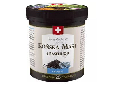 Herbamedicus Koňská mast s rašelinou chladivá 250 ml Herbamedicus Koňská mast s rašelinou chladivá 250 ml