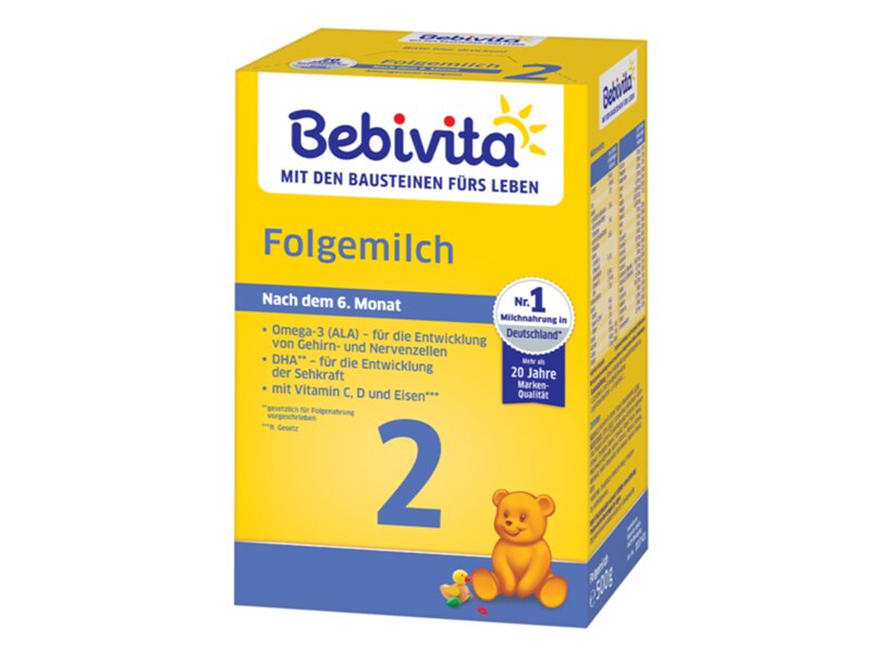 Hipp Bebivita 2 Pokračovací mléčná kojenecká výživa 6m+ 500 g