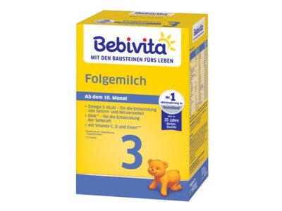 Hipp Bebivita 3 Pokračovací mléčná kojenecká výživa 9m+ 500 g