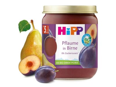 Hipp BIO Hrušky se švestkami 4/6m 160 g