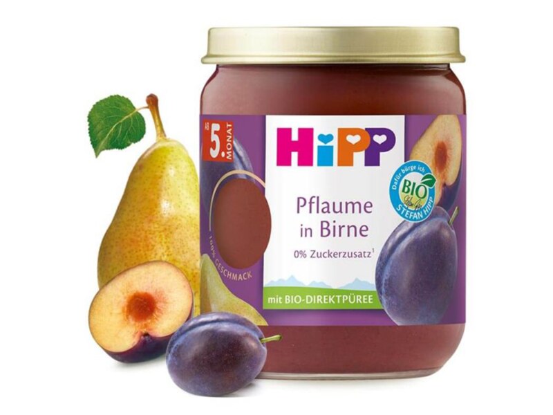 Hipp BIO Hrušky se švestkami 4/6m 160 g