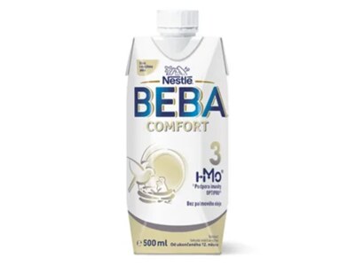 Beba Comfort 3 HM-O tekutá kojenecká výživa 500 ml Beba Comfort 3 HM-O tekutá kojenecká výživa 500 ml