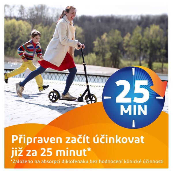 Voltaren Rapid 25 mg měkké tobolky proti bolesti 20 ks Voltaren Rapid 25 mg měkké tobolky proti bolesti 20 ks