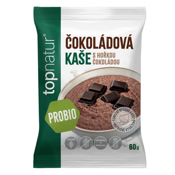 Topnatur Probio kaše Čokoláda s proteinem 60 g
