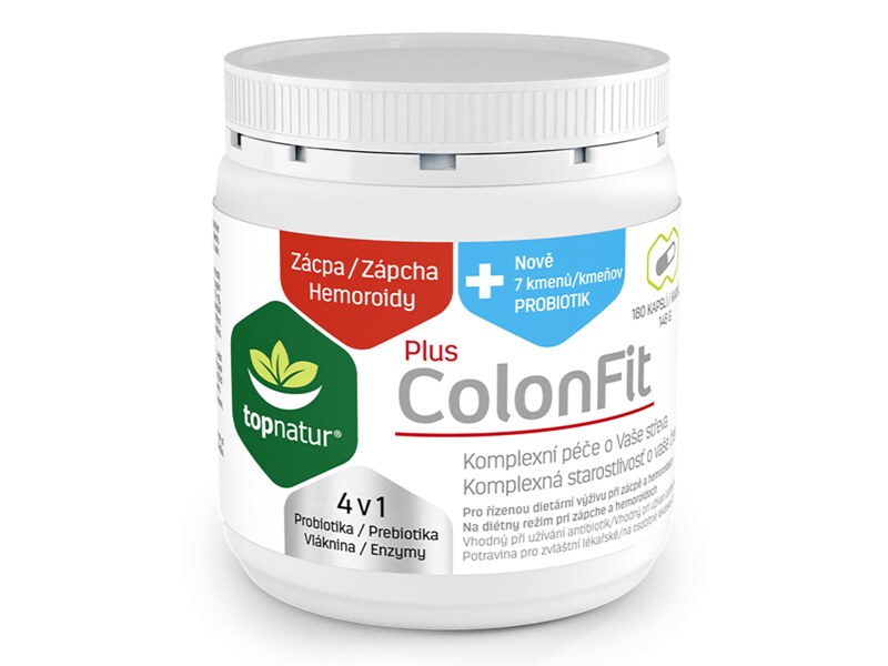 Topnatur Colonfit Plus 180 kapslí