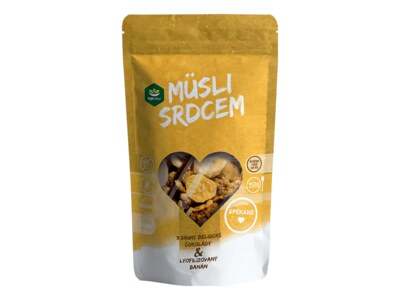 Topnatur Müsli srdcem čoko Trio&banán 250 g
