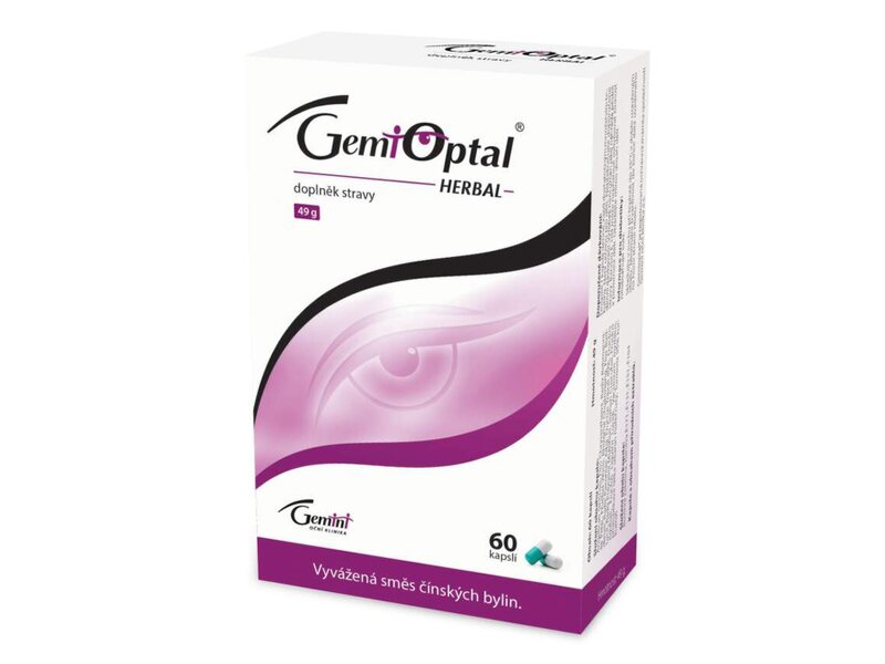Gemioptal Herbal 60 kapslí