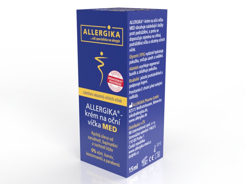 Allergika Krém na oční víčka MED 15 ml