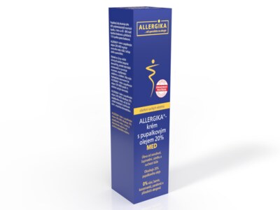 Allergika Krém s pupálkovým olejem 20% MED 100 ml