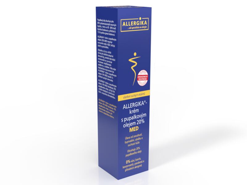 Allergika Krém s pupálkovým olejem 20% MED 100 ml
