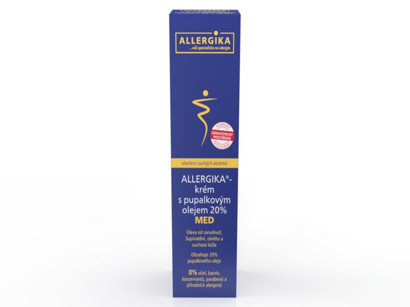 Allergika Krém s pupálkovým olejem 20% MED 100 ml