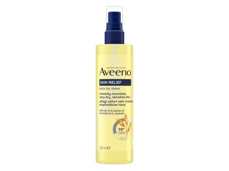 Aveeno Skin Relief Tělový olej ve spreji 200 ml Aveeno Skin Relief Tělový olej ve spreji 200 ml