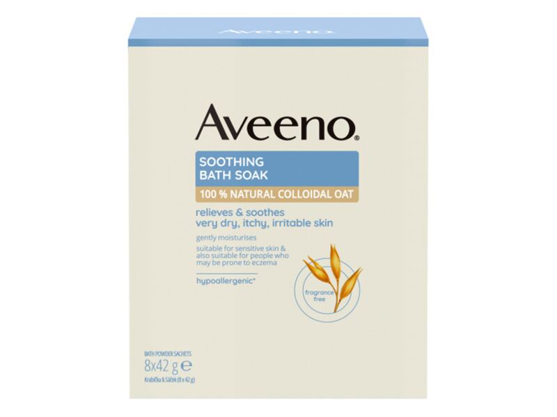 Aveeno Zklidňující ovesná koupel 8 x 42 g Aveeno Zklidňující ovesná koupel 8 x 42 g