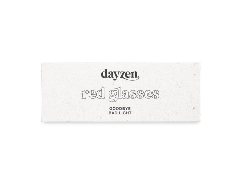 Dayzen Červené brýle proti modrému a zelenému světlu 1 ks