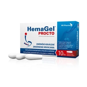 Hemagel Procto čípky 10 ks