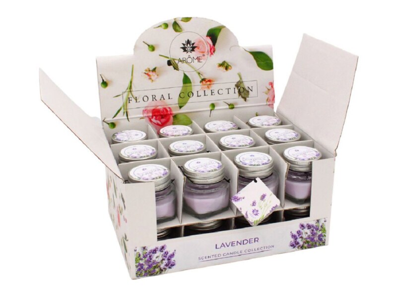 Arome Svíčka s přáním Levandule 28 g  