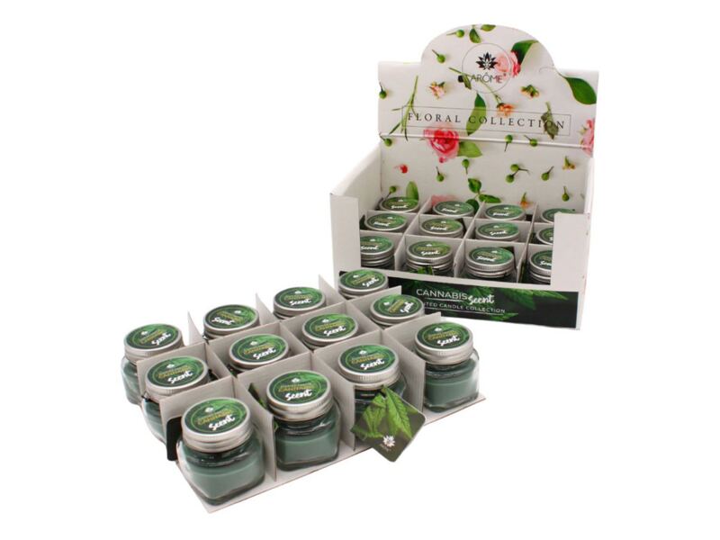 Arome Svíčka s přáním Cannabis 28 g  
