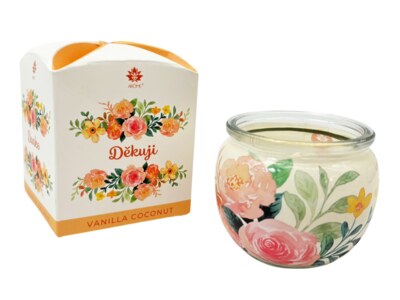 Arome Svíčka Děkuji Vanilla Coconut 90 g Arome Svíčka Děkuji Vanilla Coconut 90 g