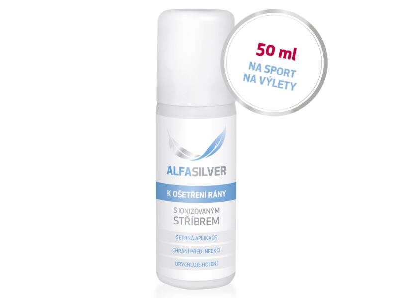 Alfasilver sprej 50 ml