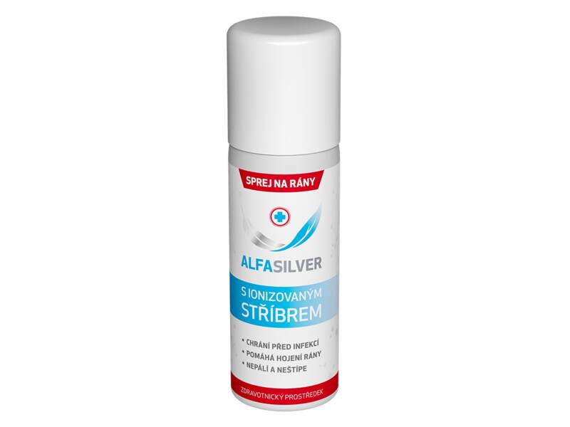 Alfasilver sprej 50 ml