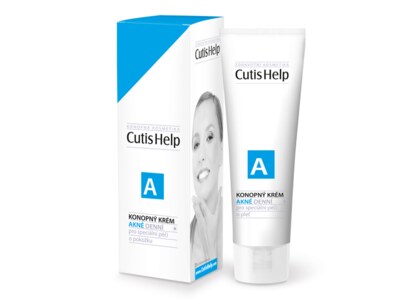CutisHelp Akné Konopný denní krém 30 ml