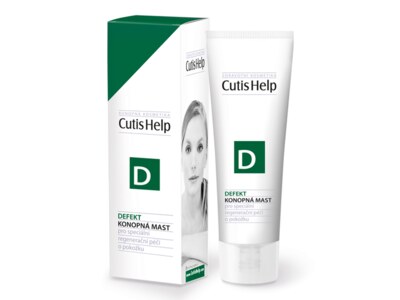 CutisHelp Defekt Konopná mast pro regeneraci 50 ml