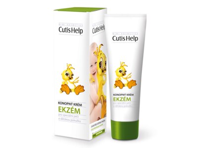 CutisHelp Ekzém Konopný krém dětský 75 ml